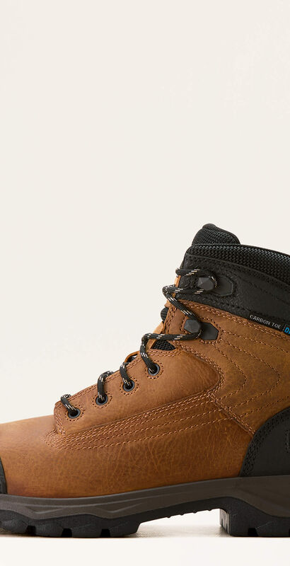 Turbo Duratread XTR 6" Waterproof Carbon Toe Work Boot Side